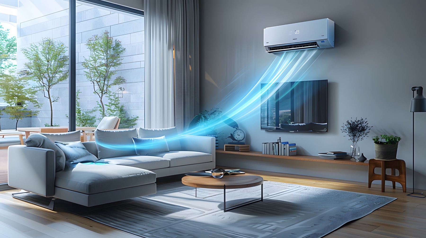 Air conditioning installation and maintenance work