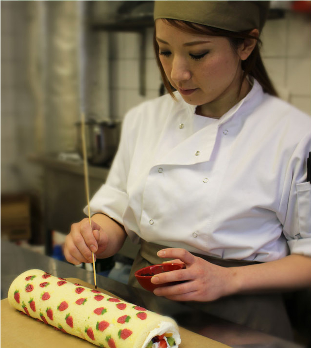 A cake from Coco Tang Asian Bakery