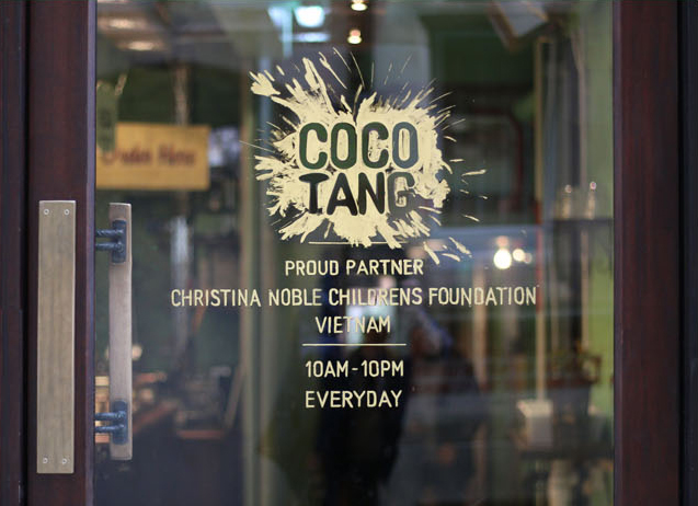 A detail from inside Coco Tang